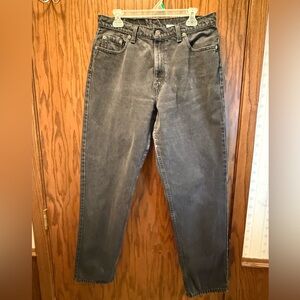 Vintage Women's Black Levi Jeans